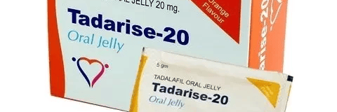 Order Tadarise 20 mg Oral Jelly Online at Street Price With Credit Card / PayPal